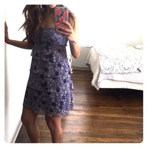 Floral purple dress - American Eagle